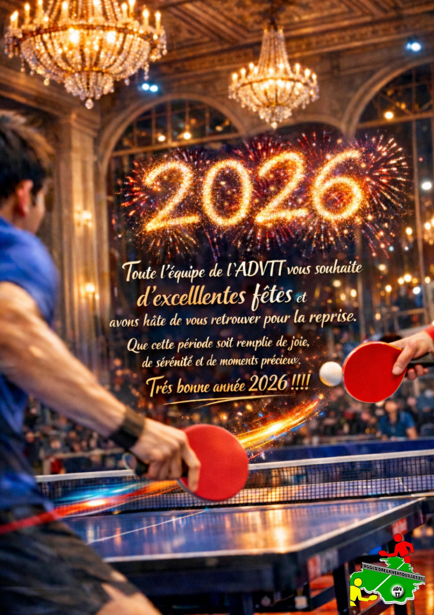 Très bonne année 2026 à toutes et tous !