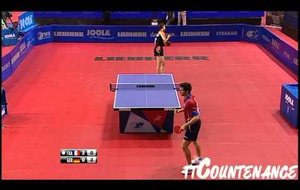 Emmanuel Lebesson contre Timo Boll